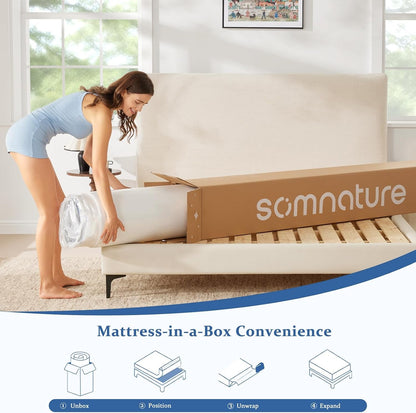 12 Inch Queen Foam Mattress Cooling Gel Memory for Pressure Relief & Deep Sleep, Medium Firm with Motion Isolation, Certipur-Us Certified, Fiberglass Free9