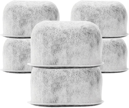 Pack of 6 Replacement Charcoal Water Filters by Housewares Solutions for Keurig Brewers - Keurig Compatible Water Filter Cartridges Universal Fit (NOT CUISINART) for Keurig 2.0 & 1.0 Coffee Makers1