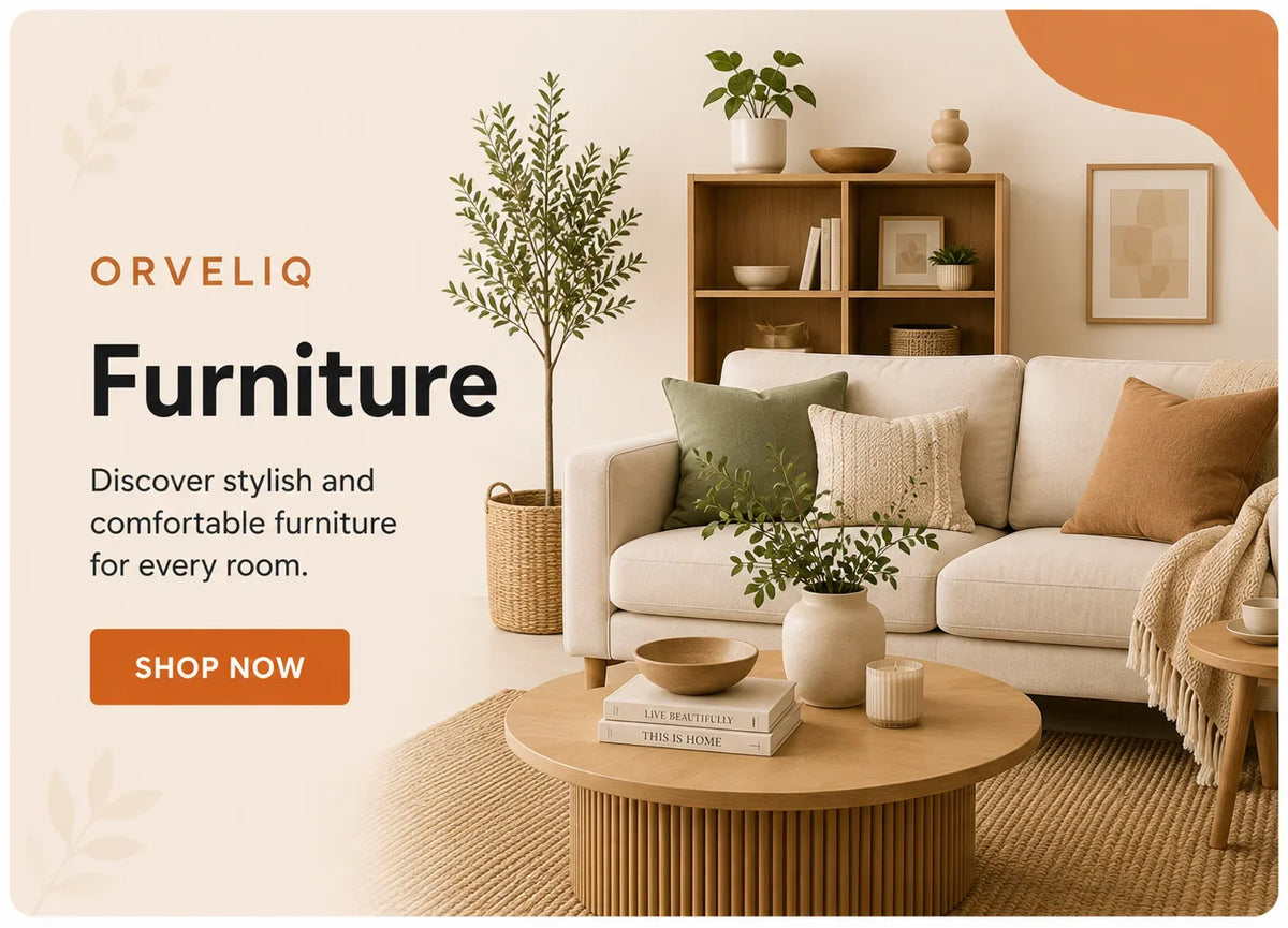 Cozy living room with beige sofa, wooden coffee table, bookshelf, and green plants for modern home decor