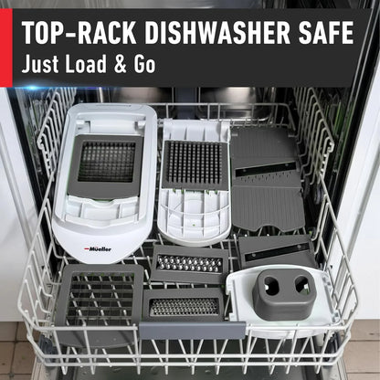 10-in-1 Vegetable Chopper & Mandoline Slicer with Container