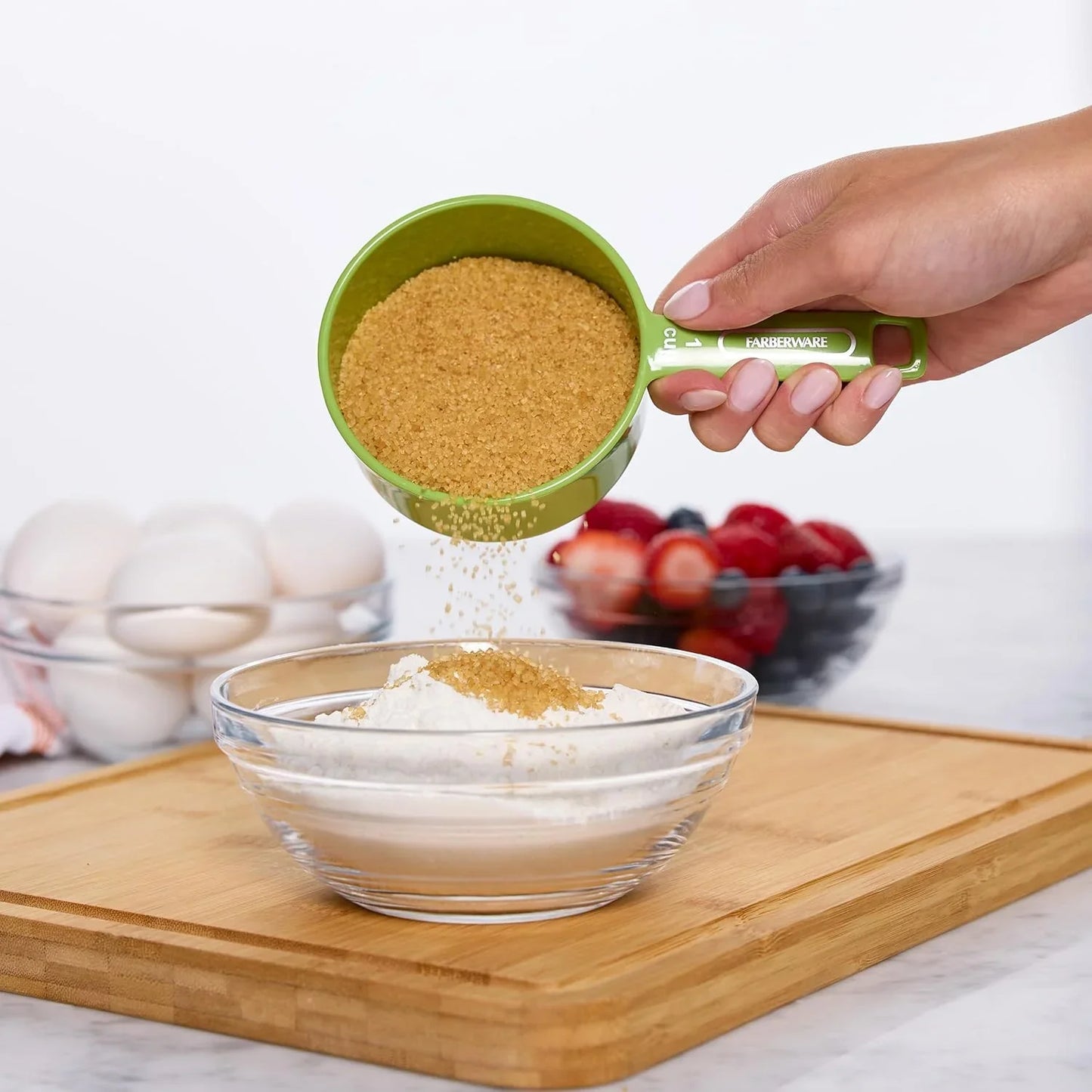 5-Piece Measuring Cup Set with Coffee Scoop, BPA-Free