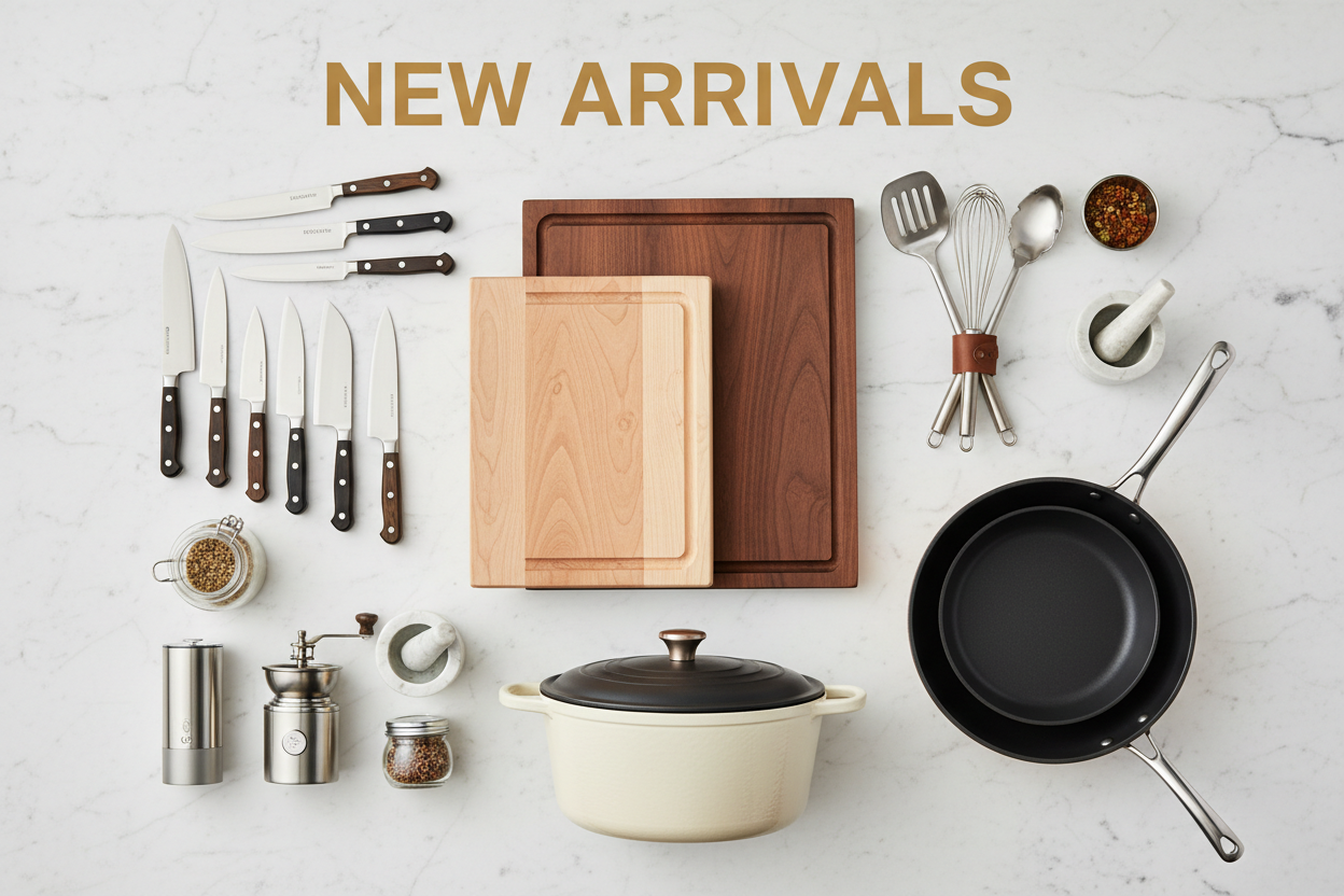 new arrivals tüm mutfak ürünleri içeren görsel ingilizce