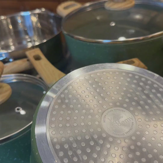 30-piece-granite-nonstick-cookware-bakeware-set-green